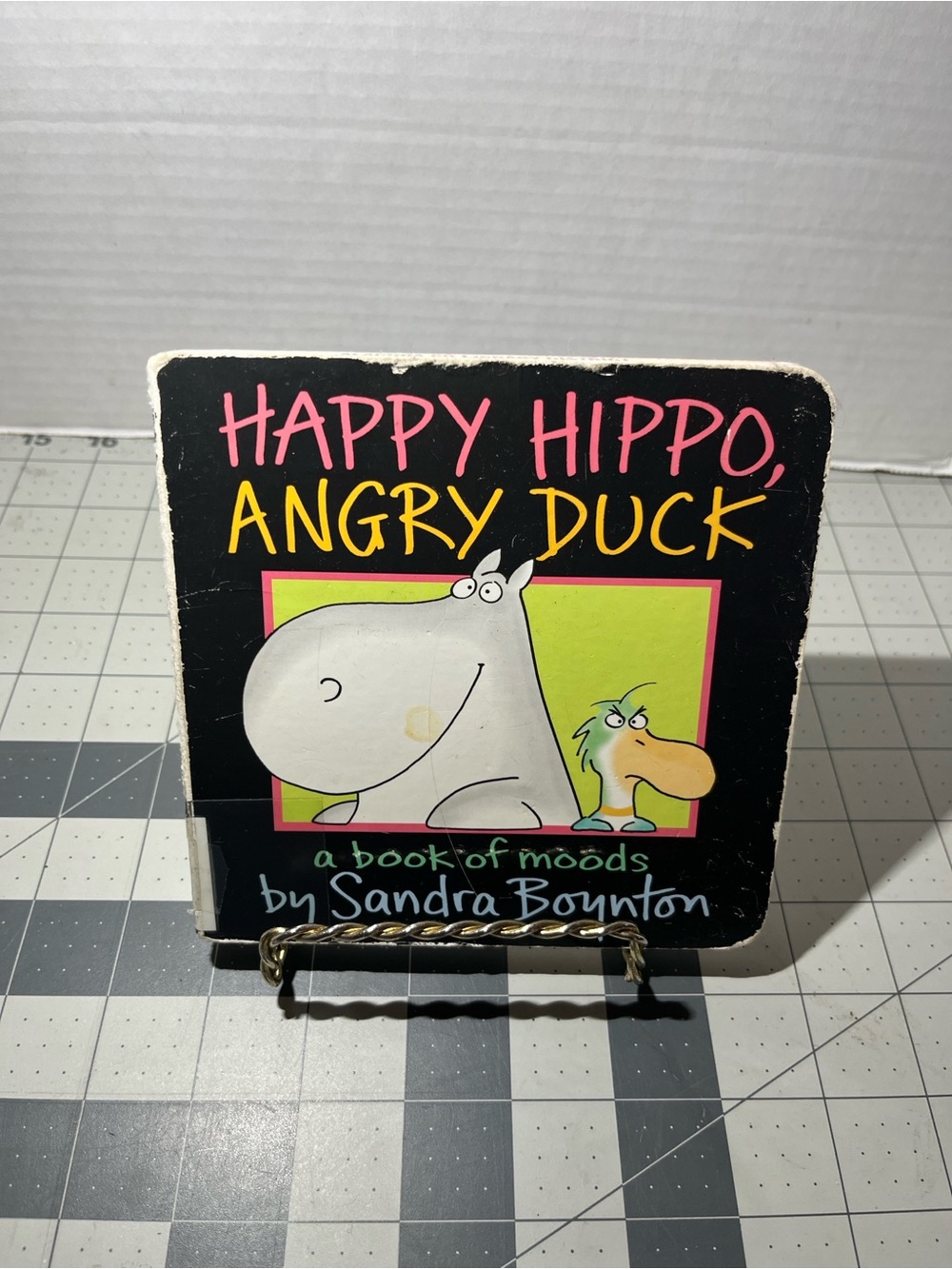 Happy Hippo Angry Duck board book